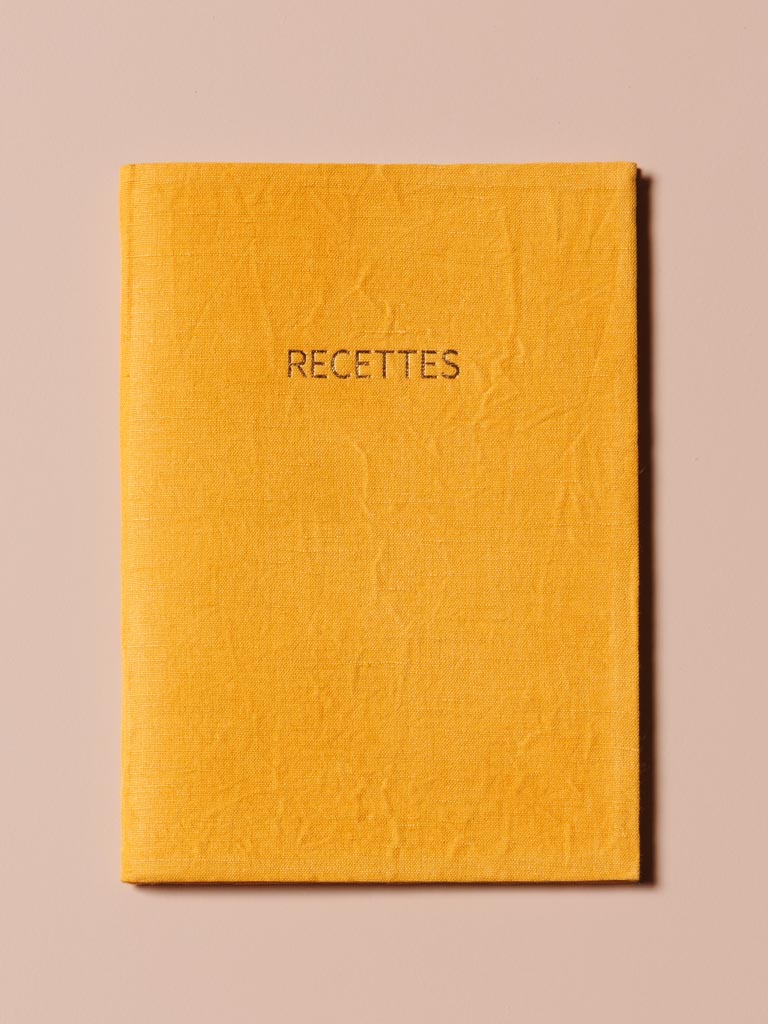 S/6 carnets souples de recettes A5 en français - 5