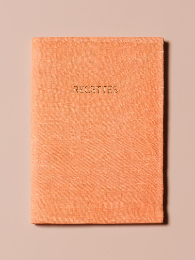 S/6 carnets souples de recettes A5 en français - 7