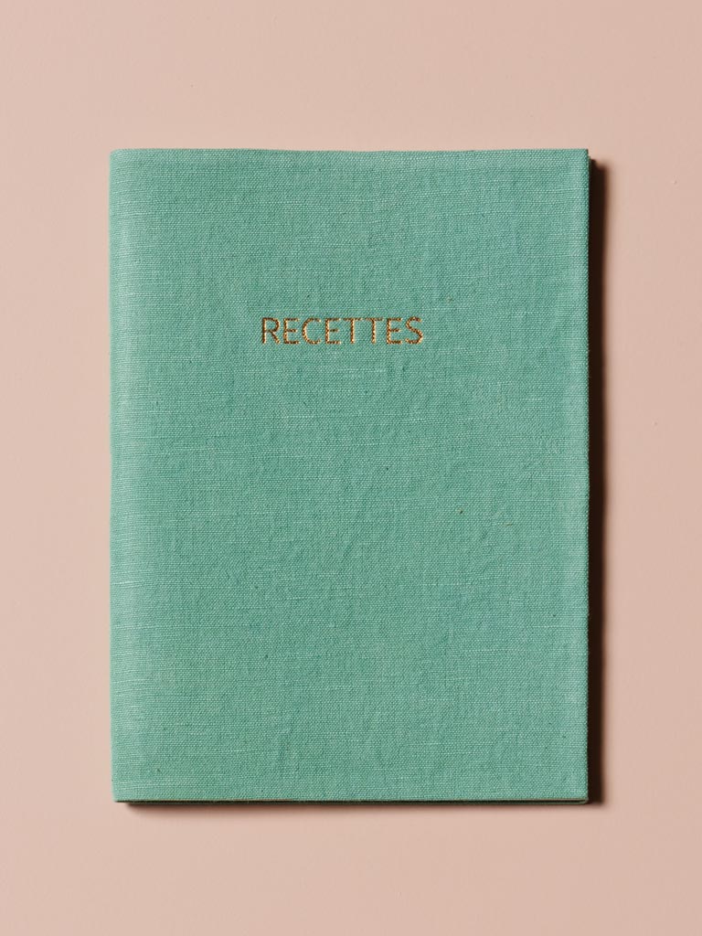 S/6 soft cover notebook A5 Recipes in french - 6