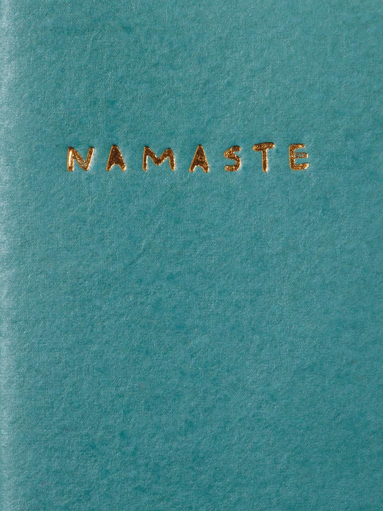 Small soft cover notebook Namaste - 3