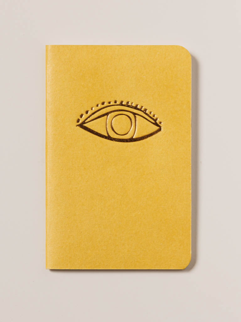 Small soft cover notebook Sacred gold eye - 1