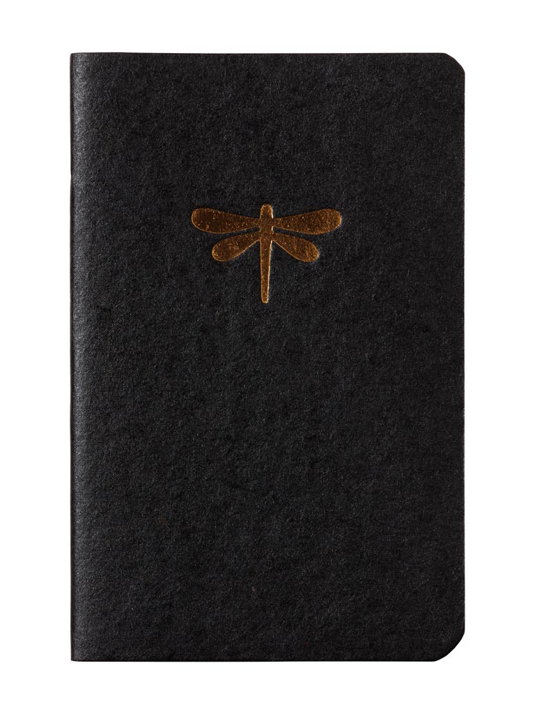 Small soft cover  notebook Dragonfly - 2