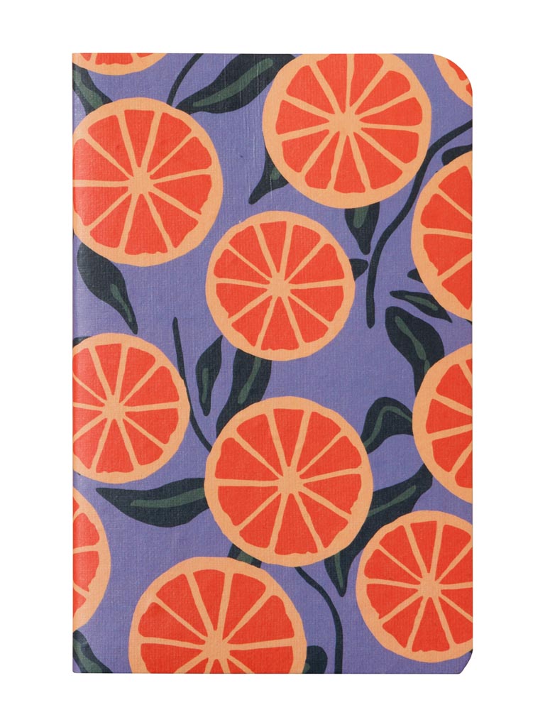 Small soft cover notebook Grapefruits - 2