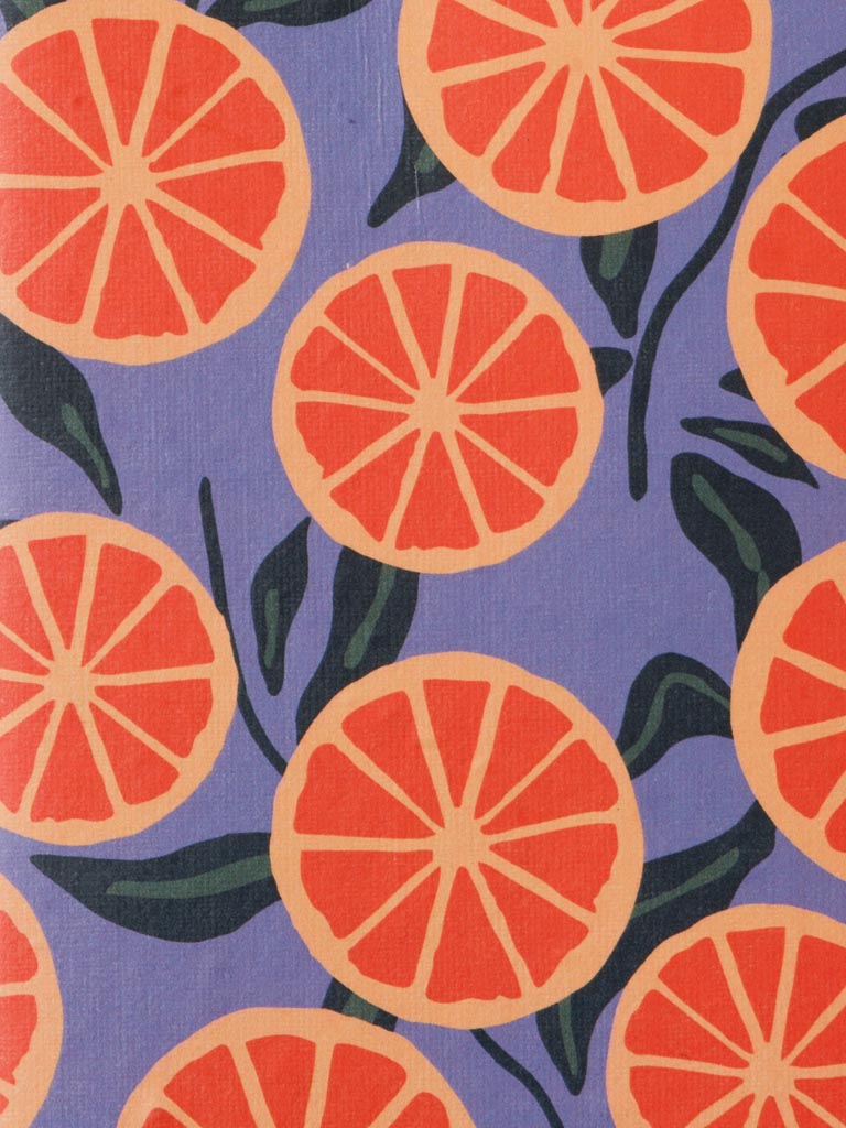 Small soft cover notebook Grapefruits - 3