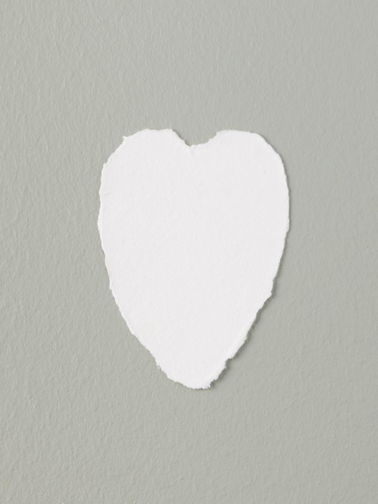 Carte et enveloppe coeur Valentine - 4