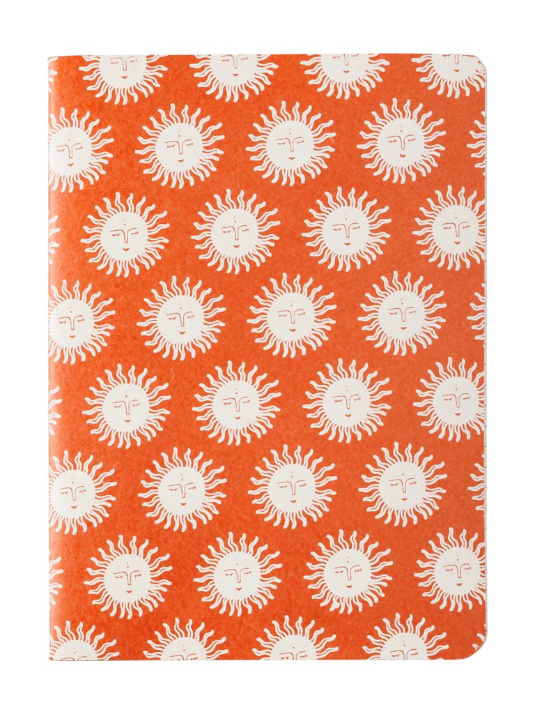 Soft cover orange notebook A5 Sanama - 2