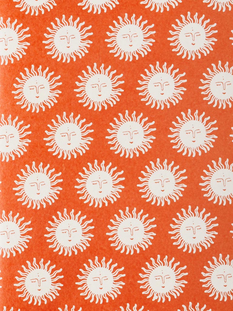 Soft cover orange notebook A5 Sanama - 3