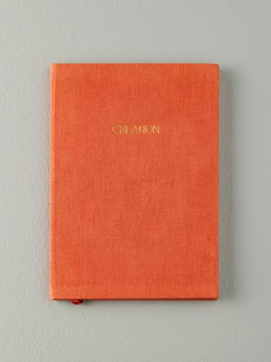 Linen hard cover notebook A5 Creation