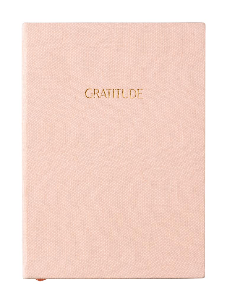 Linen hard cover notebook A5 Gratitude - 2