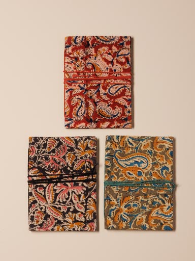 S/3 carnets souples Sari