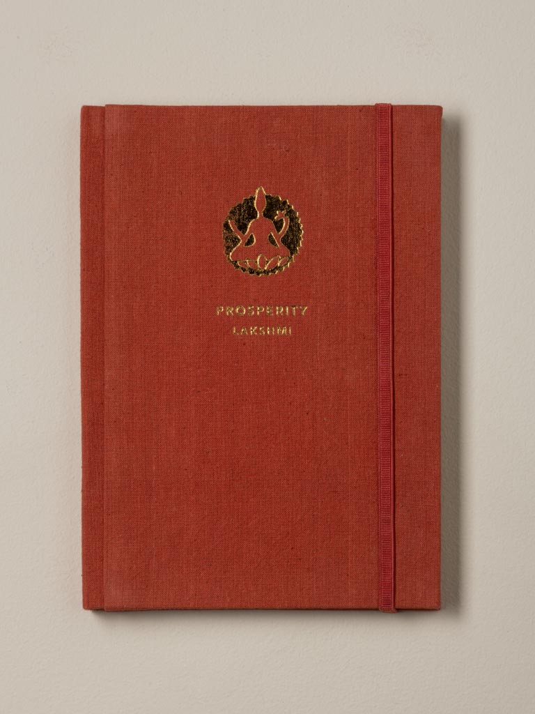 S/3 hard cover linen notebooks Mantras Tierra - 5