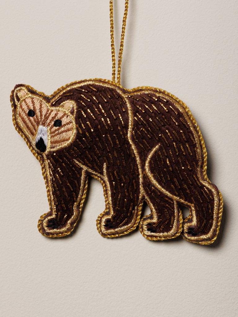 Suspension brodée Grizzly - 3