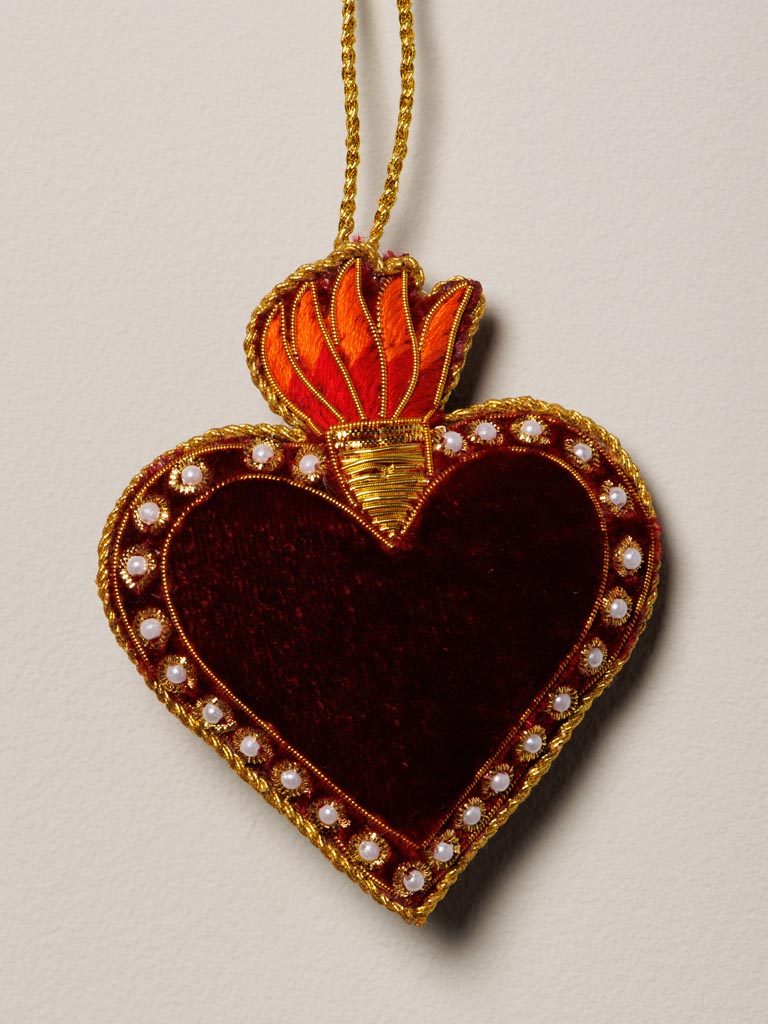 Hanging hand embroidered Eminence - 3