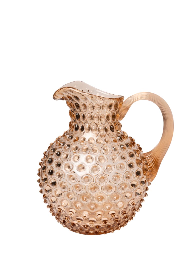 Sepia 2L hobnail pitcher - 3