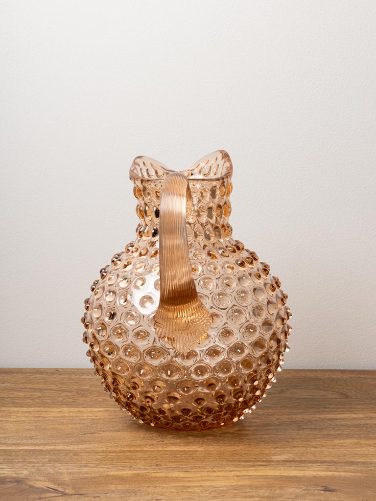 Sepia 2L hobnail pitcher - 4