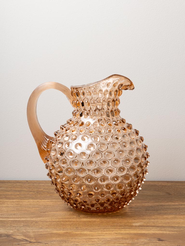 Sepia 2L hobnail pitcher - 6