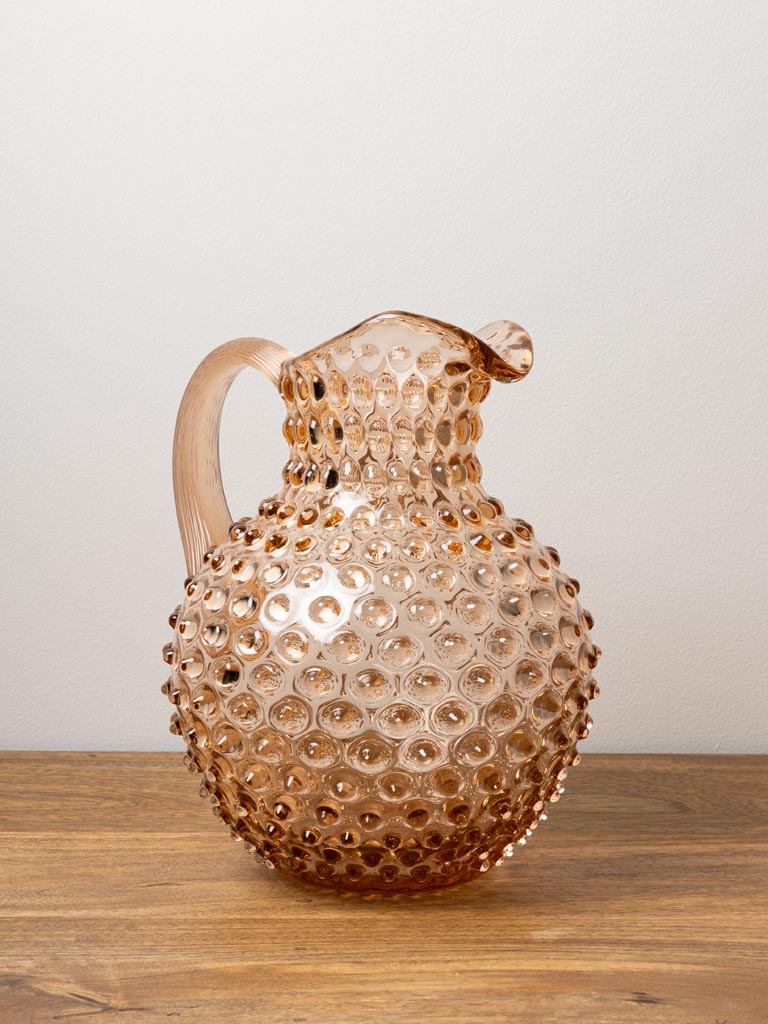 Sepia 2L hobnail pitcher - 5