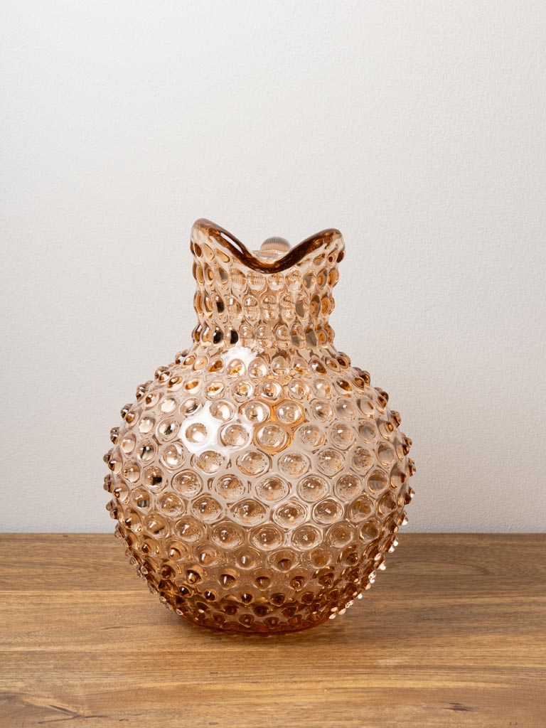 Sepia 2L hobnail pitcher - 7