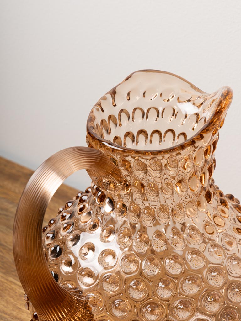 Sepia 2L hobnail pitcher - 2