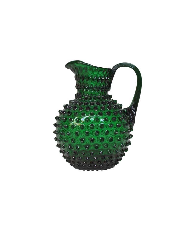 Green hobnail pitcher 2L N/A in NO&SE - 2