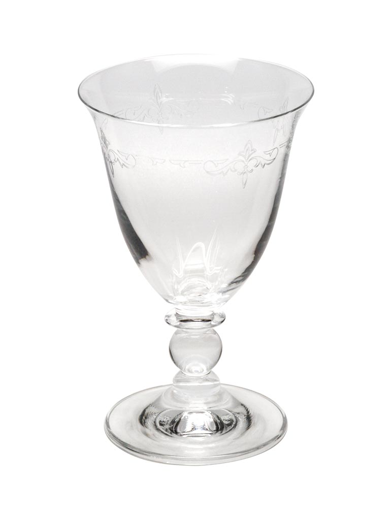 Wine glass Fleur-de-lis - 2
