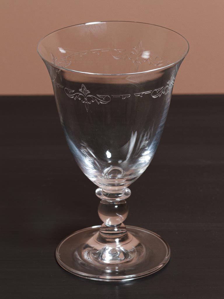 Wine glass Fleur-de-lis - 4