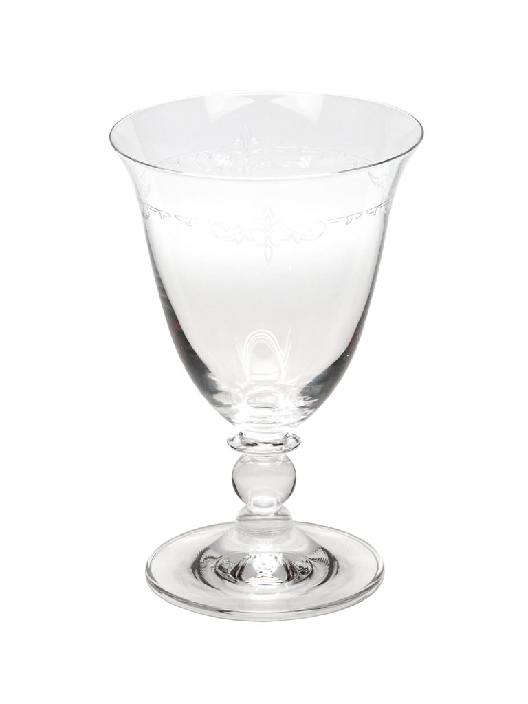 Water glass Fleur-de-lis - 2