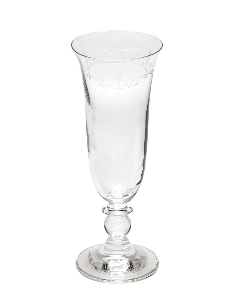 Champagne glass Fleur-de-lis - 2