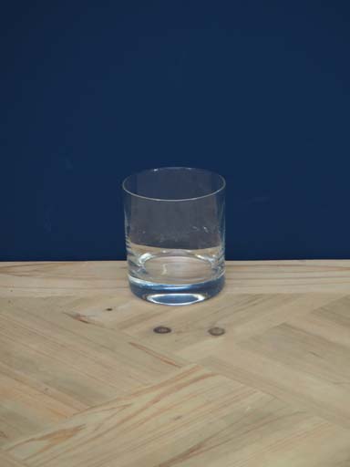 Whisky glass "fern" engraved