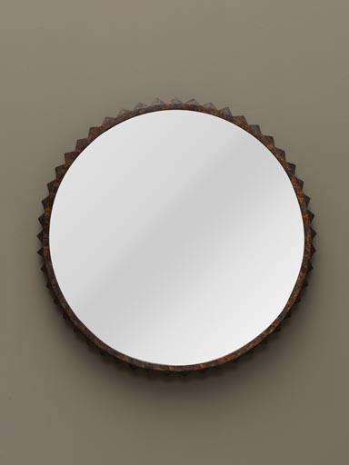 Round mirror facétis