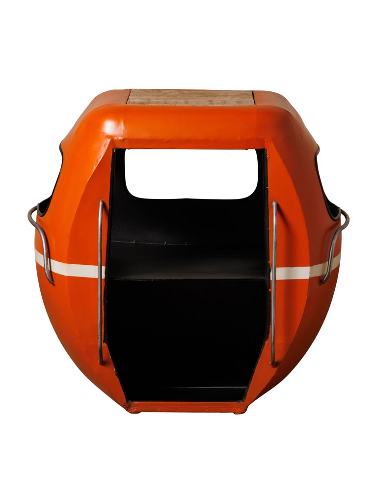 Orange cable car bedside table - 2