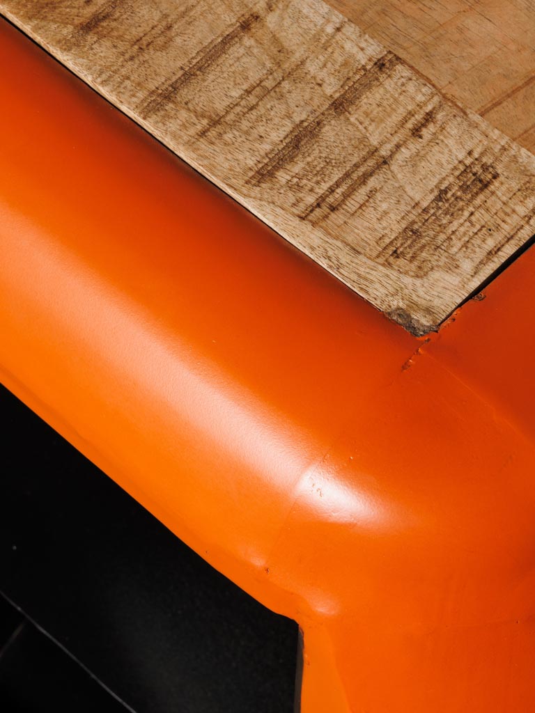 Orange cable car bedside table - 4