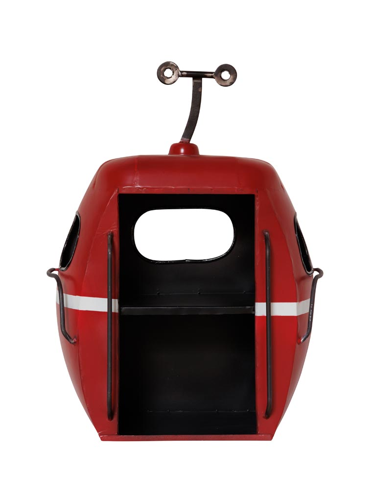 Red cable car wall shelf - 2