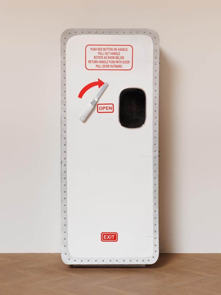 Cabinet with airplane door - 5