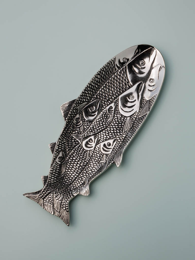 Big metal fish plate - 1