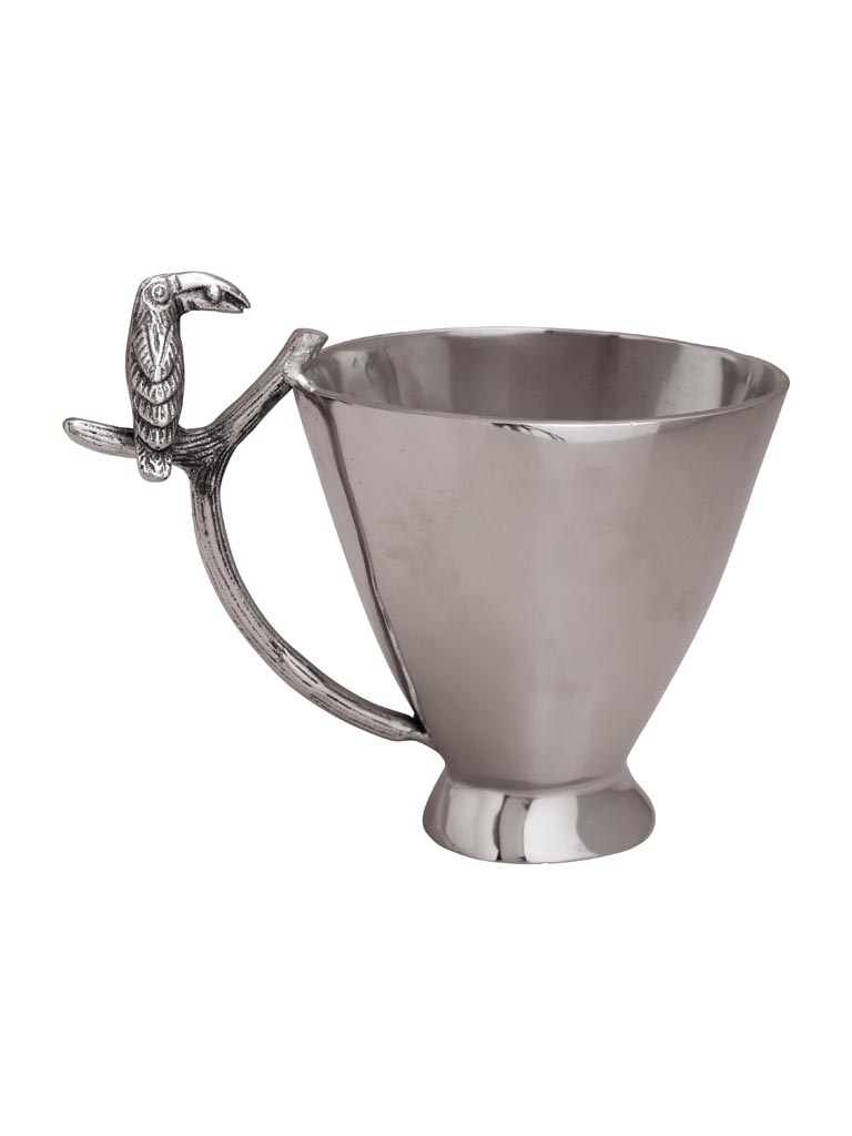 Tacoon ice bucket silver metal - 2