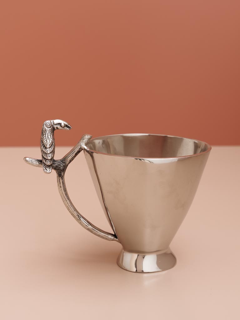 Tacoon ice bucket silver metal - 4