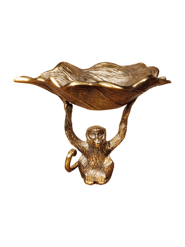 Monkey tray brass - 2