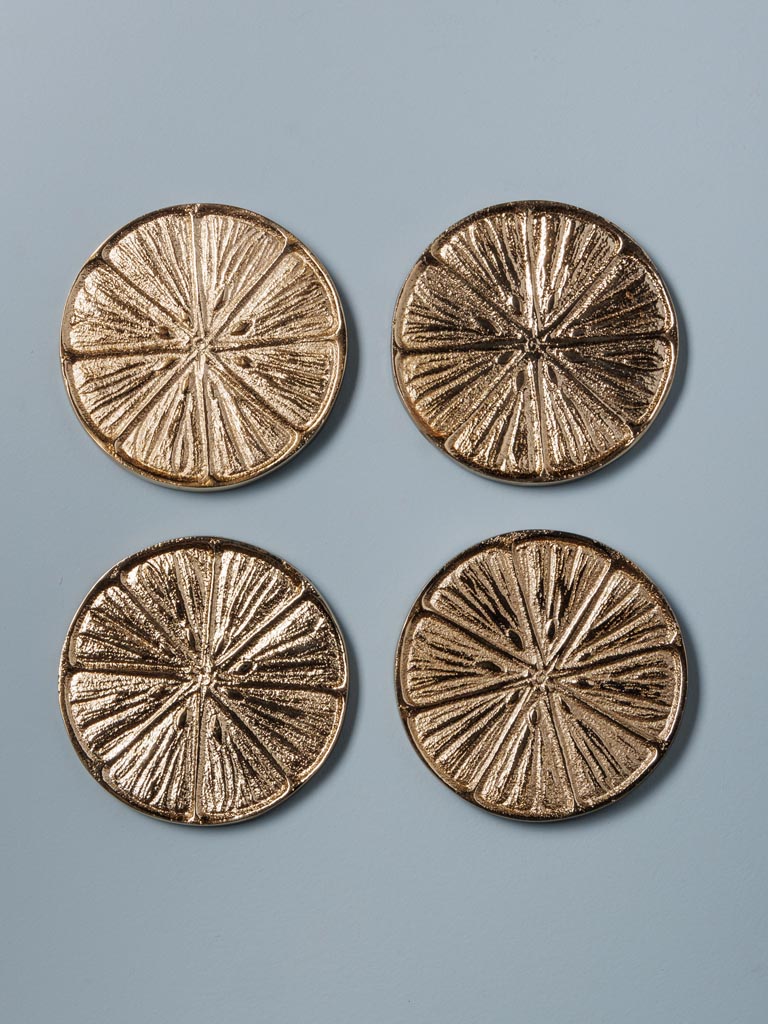 S/4 coasters Lemon - 3