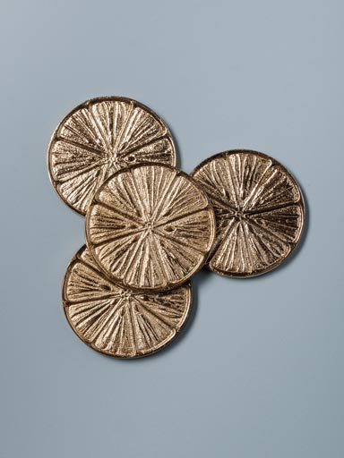 S/4 coasters Lemon