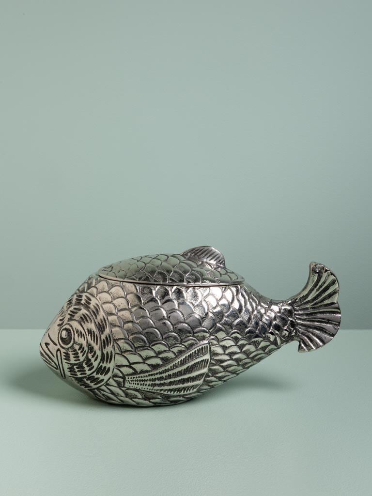 Silver scales fish box - 1