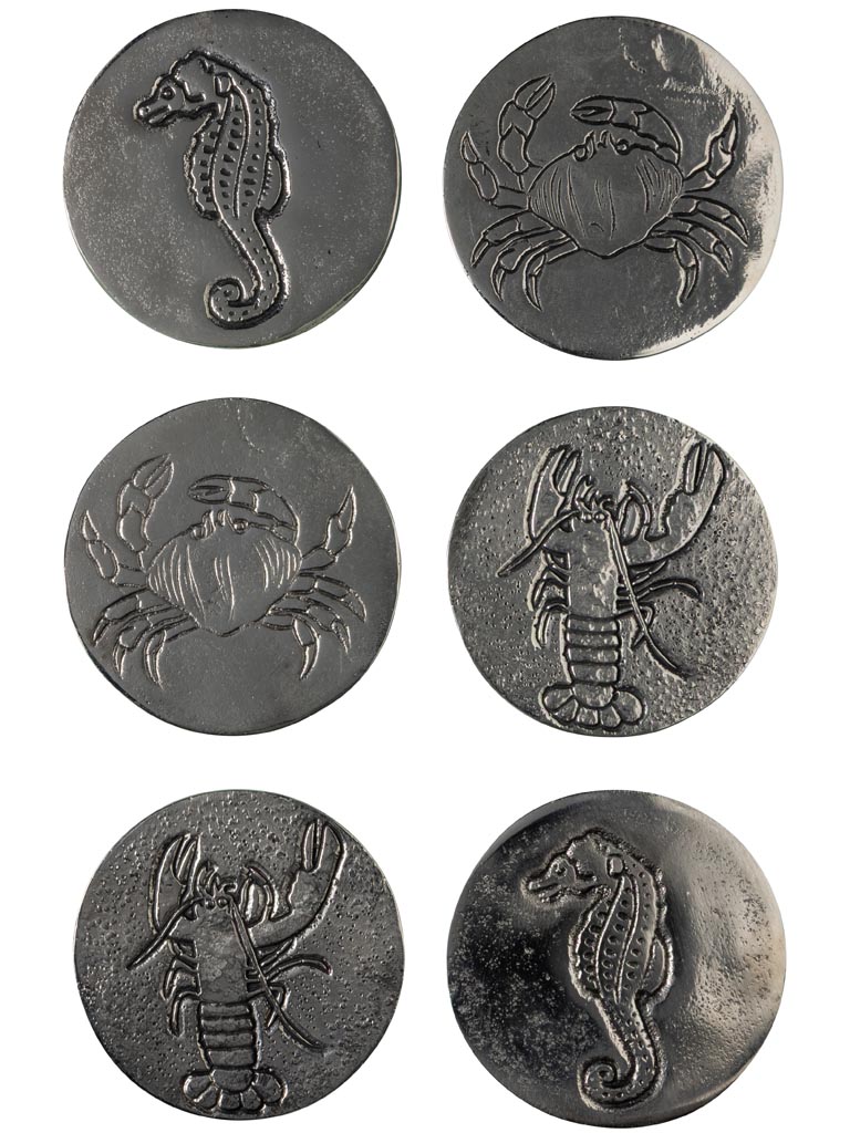S/6 sous-verres Sea - 2