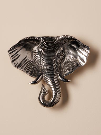 Small elephant head dish