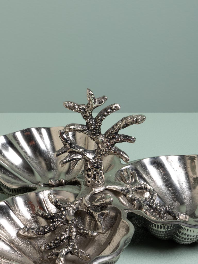 chehoma | Tableware - Trays - Shell dishes with coral handle [#41839]