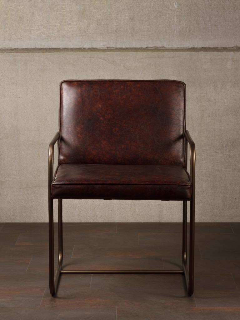Leather armchair 