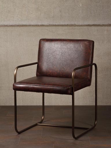 Leather armchair 