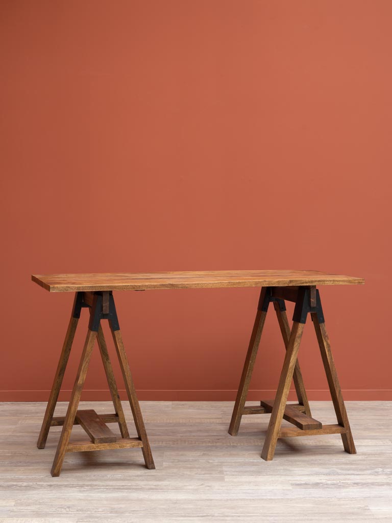 Desk sawhorse style Lautrec - 3