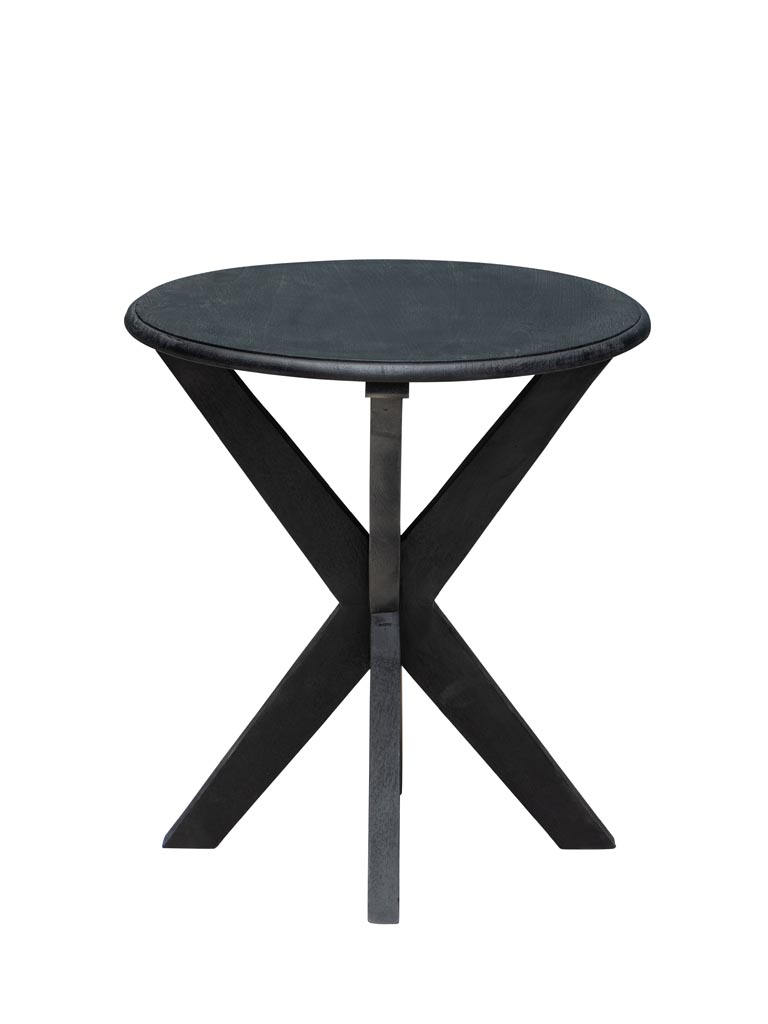 Table d'appoint noire Preto - 2