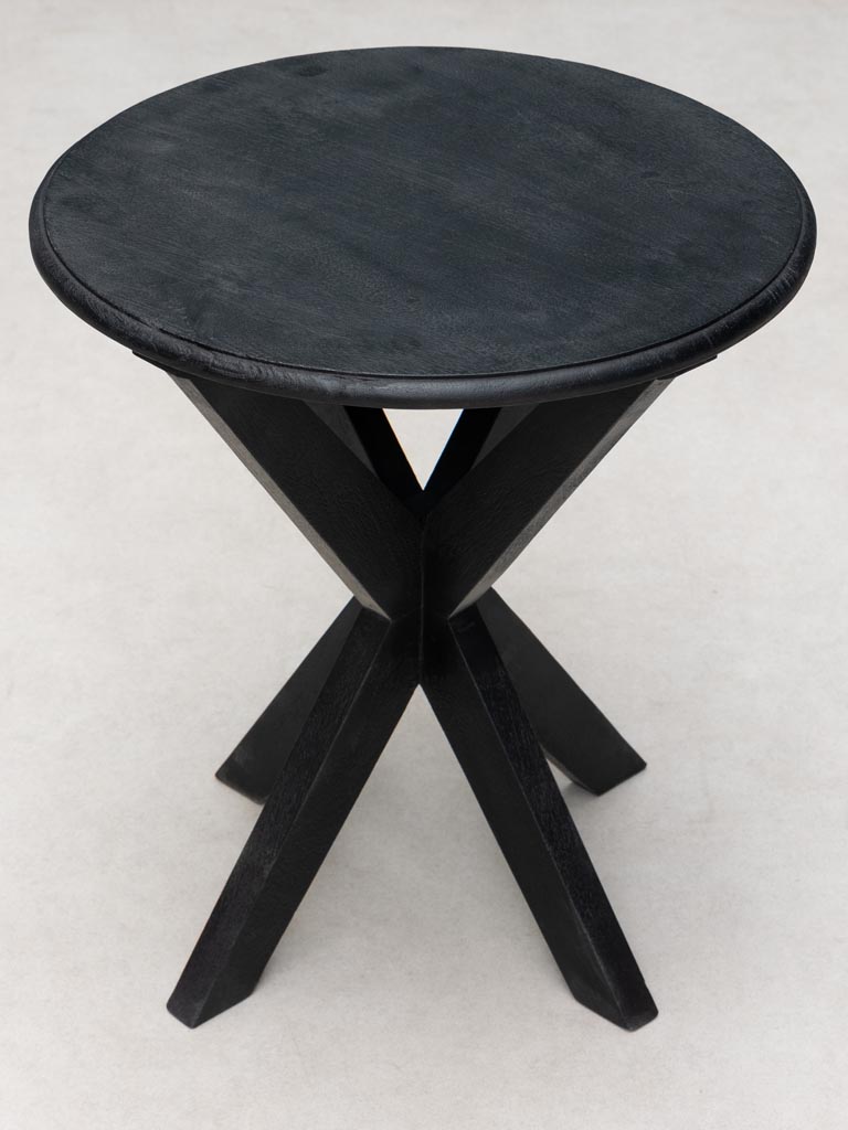 Side table black Preto - 4