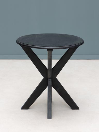 Table d'appoint noire Preto